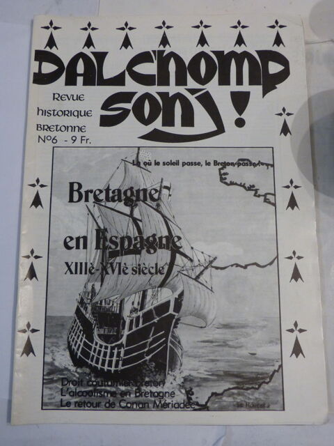 DALCHOMP SONJ N° 6 REVUE HISTORIQUE BRETONNE 6 Brest (29)