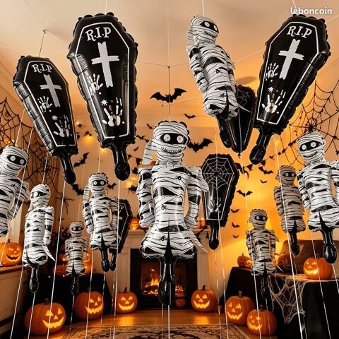 Lot de 16 ballons HALLOWEEN Pringy (74)