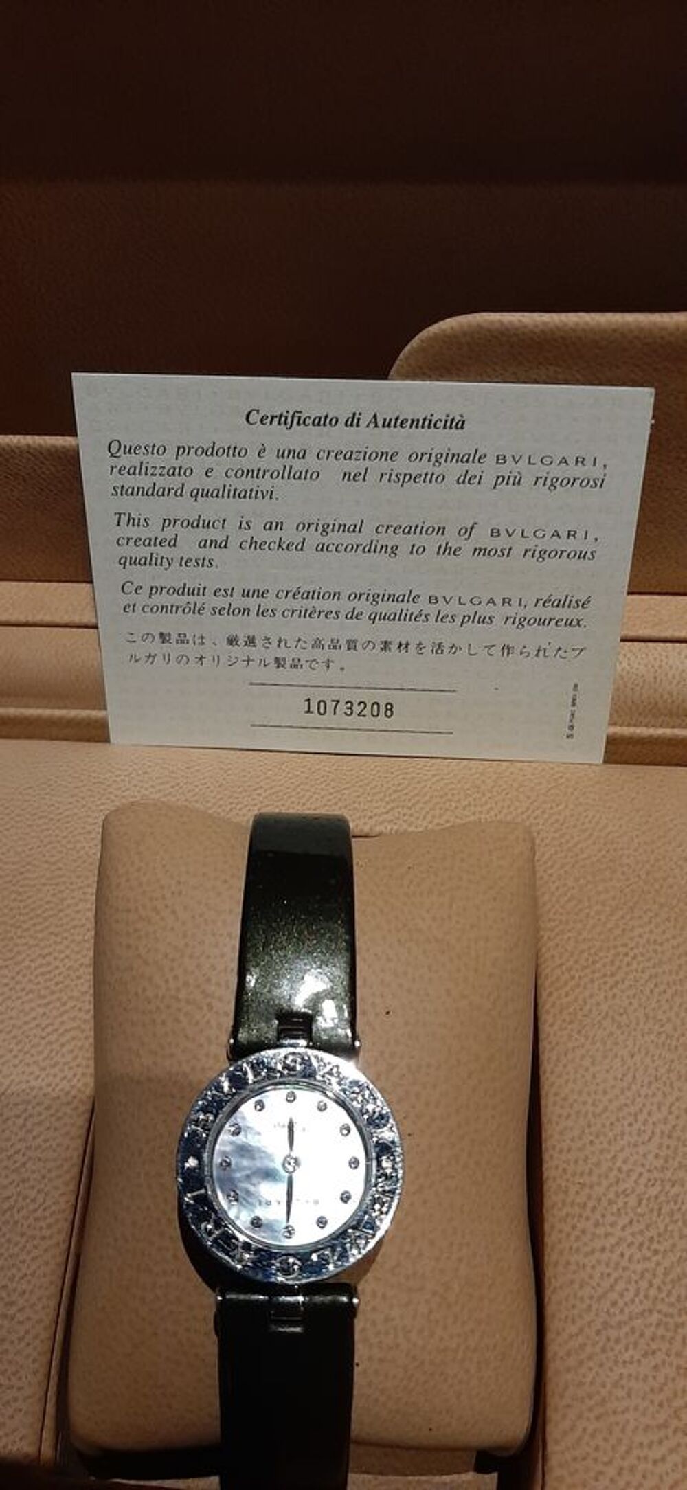 Montre femme Bulgari B Zero 1 Bijoux et montres