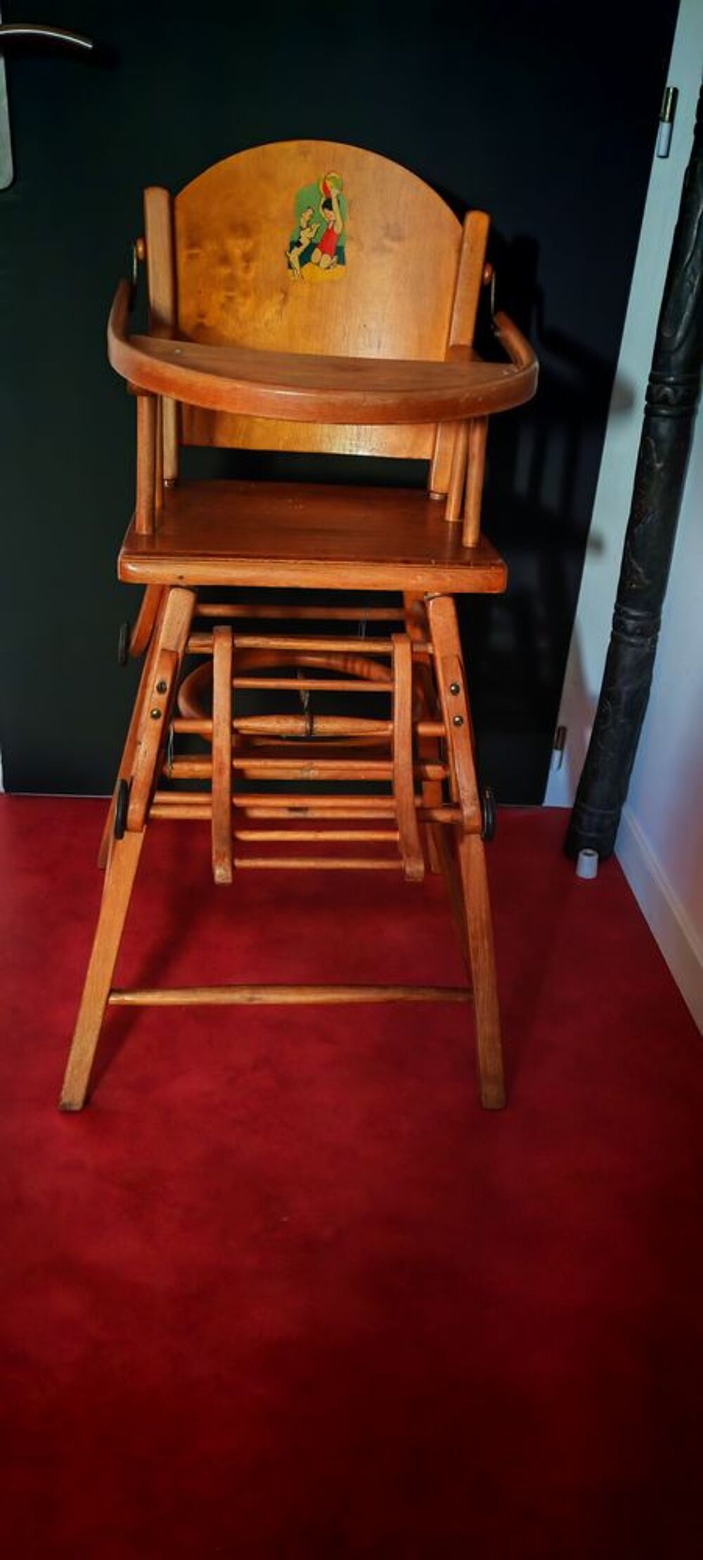 Chaise b&eacute;b&eacute; pour manger Puériculture