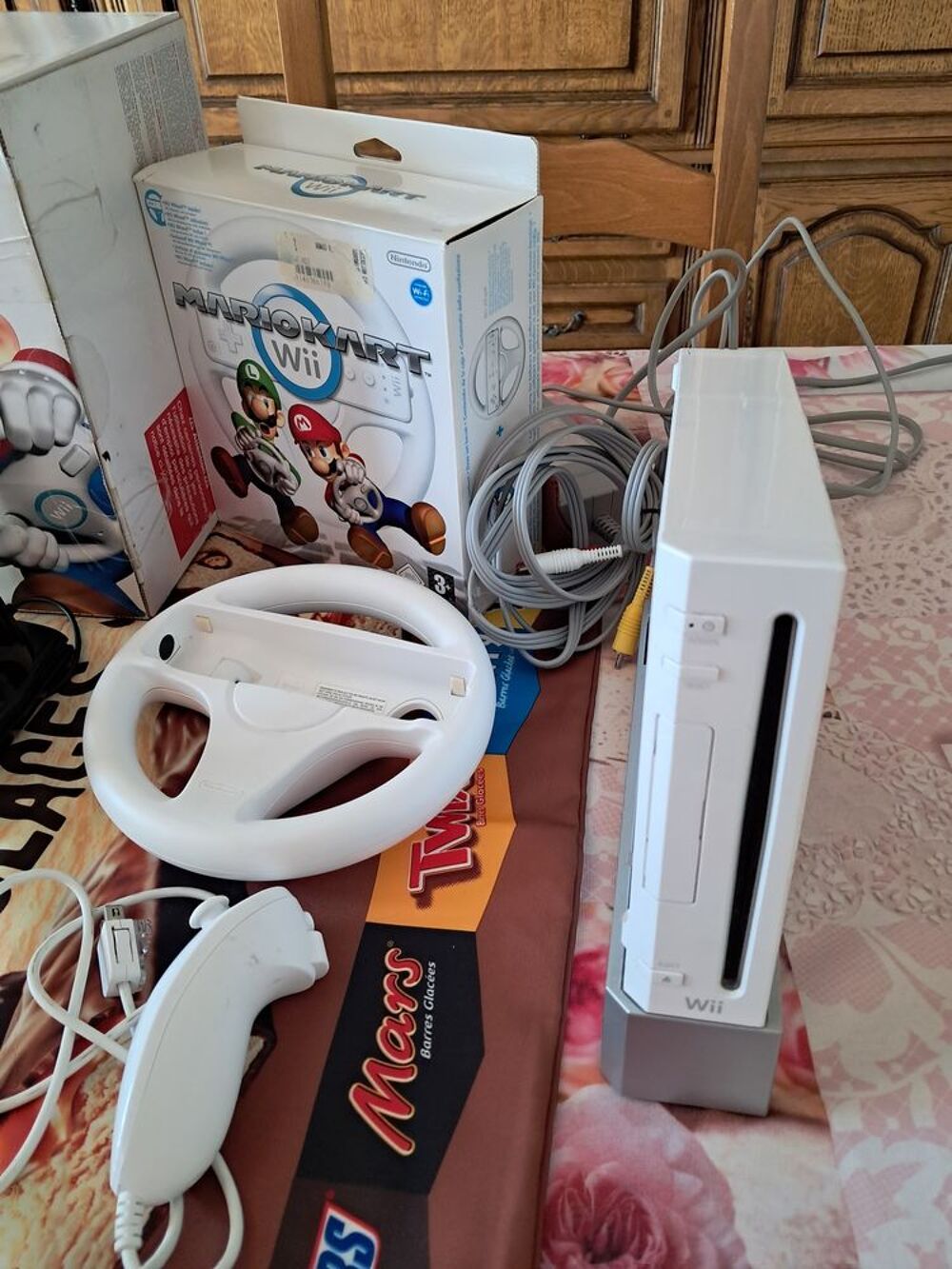 Lot Console WII Mario Kart vintage jeu vid&eacute;o loisirs collect Consoles et jeux vidéos