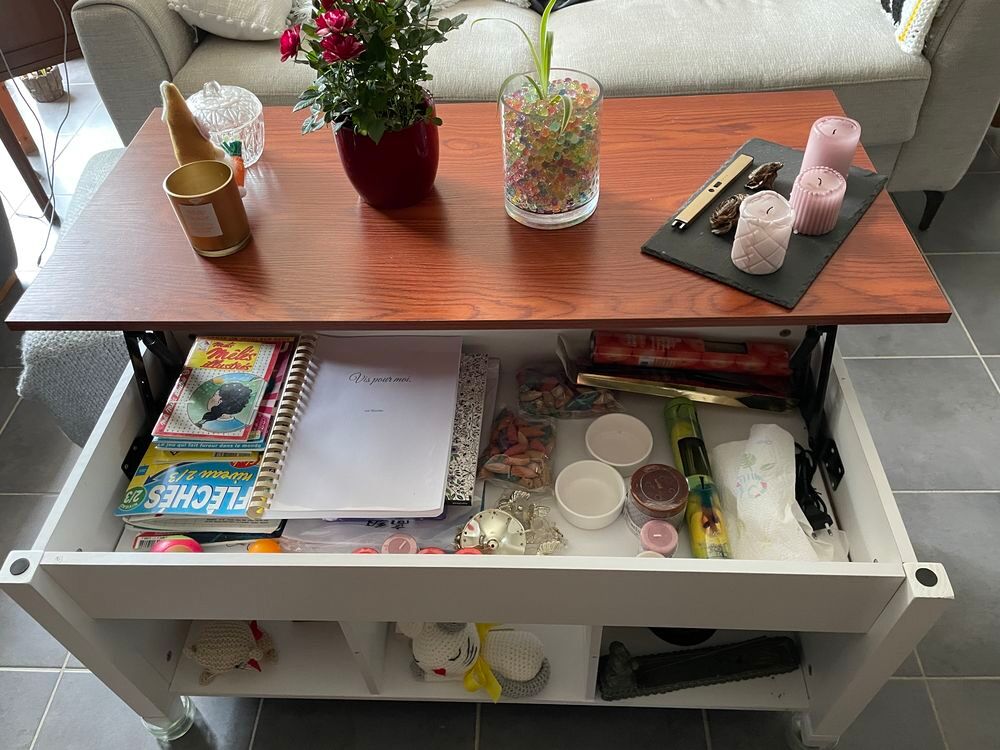 Table de salon relevable Meubles
