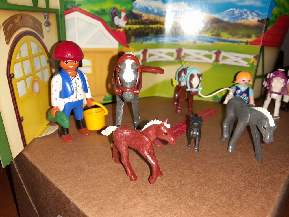 Ferme &eacute;questre Playmobil Jeux / jouets