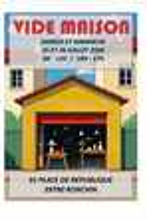 Vide maison Ronchin 
Vide grenier, marché aux puces, braderie
