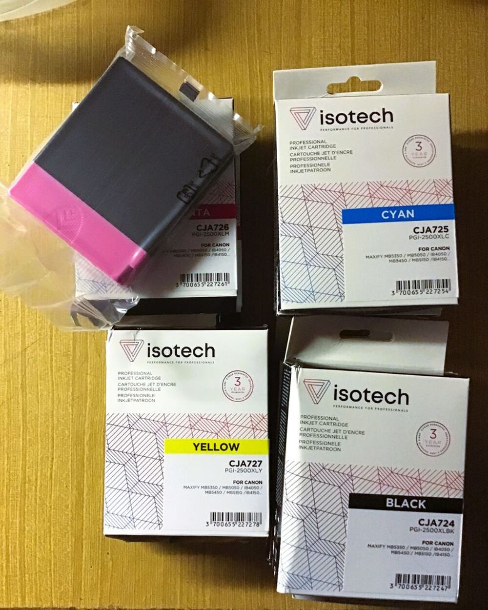 Lot de 10 cartouches d'encre XL compatibles CANON Maxify Matériel informatique