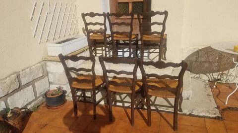 Lot de 6 chaises 50 Vitrolles (13)