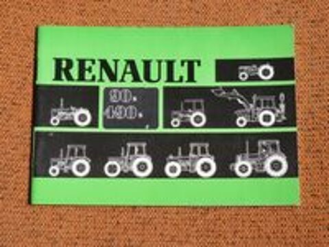   Notice d'utilisation et entretien RENAULT vignes R 90S 