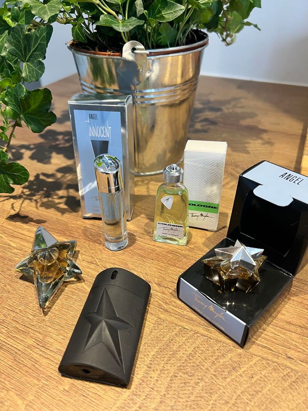 Lot de 5 miniature de parfum THIERRY MUGLER 