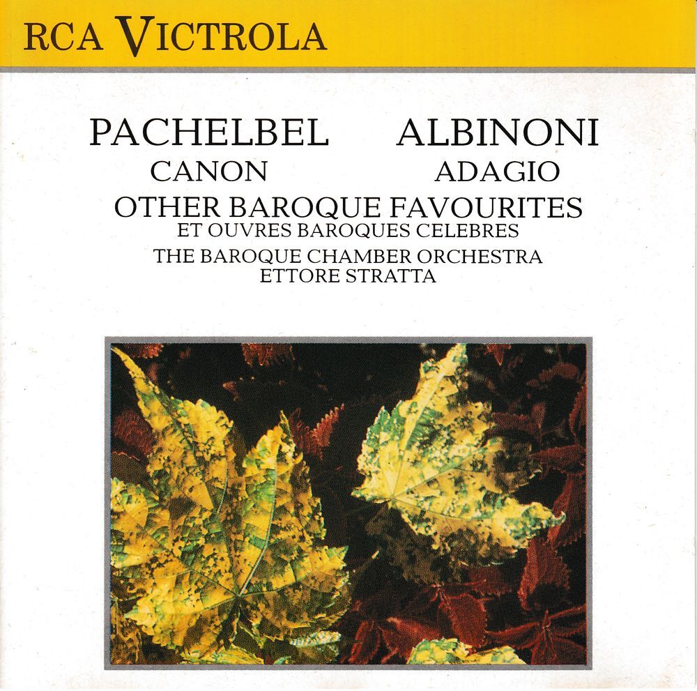 CD Pachelbel Canon / Albinoni Adagio / Baroque Favourites CD et vinyles
