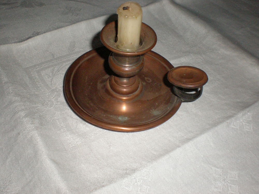 Bougeoir en cuivre 
