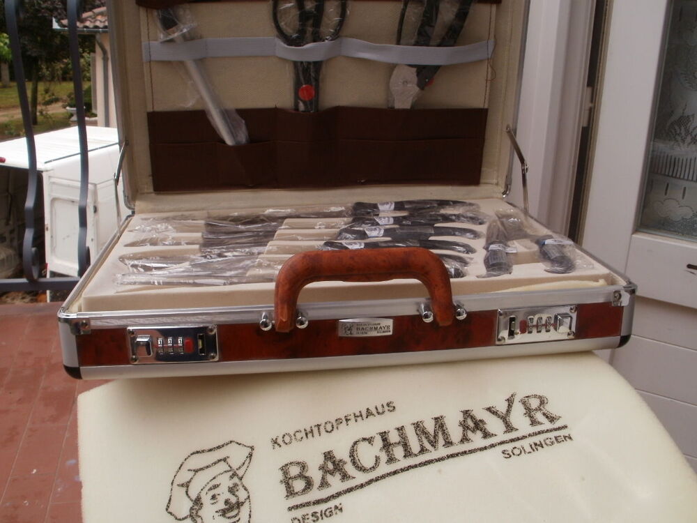 Malette BACHMAYR Solingen Professionnel 24 pi&egrave;ces Cuisine