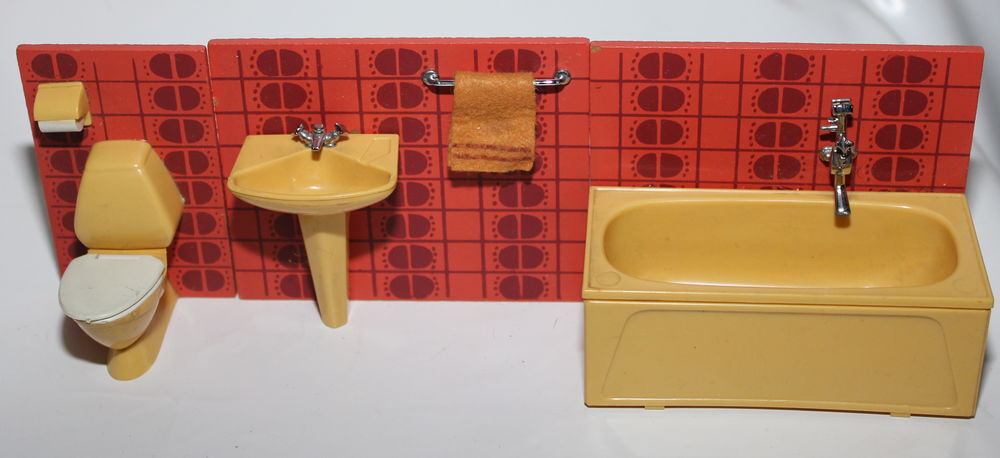 LUNDBY Vintage salle de bain 1960 -70 Jeux / jouets