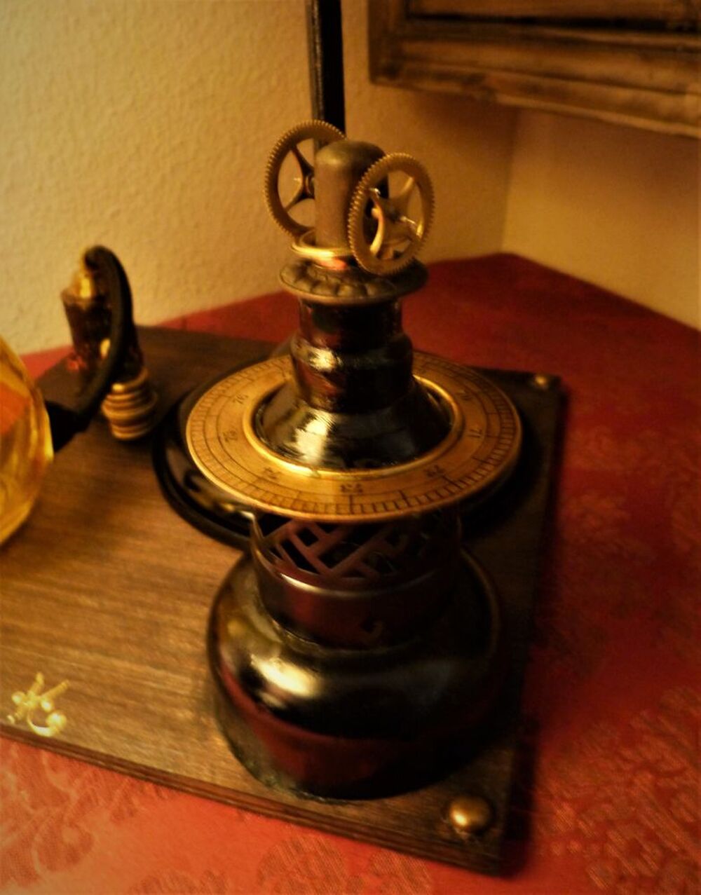 Labo de Curiosit&eacute; "VICTORIAN LABORATORIUM" Steampunk Décoration