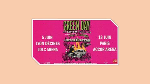 green day paris lyon accor ldlc 156 Paris 18 (75)