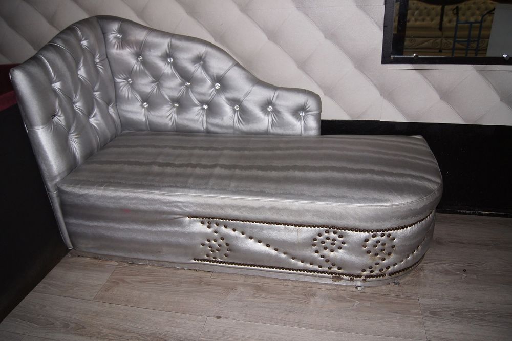 Fauteuil assise argent&eacute; Meubles