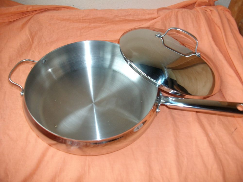 Po&ecirc;les forme Wok avec couvercle - neuves Cuisine
