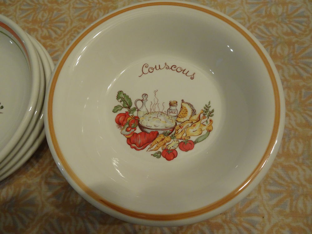 assiettes a couscous Electroménager