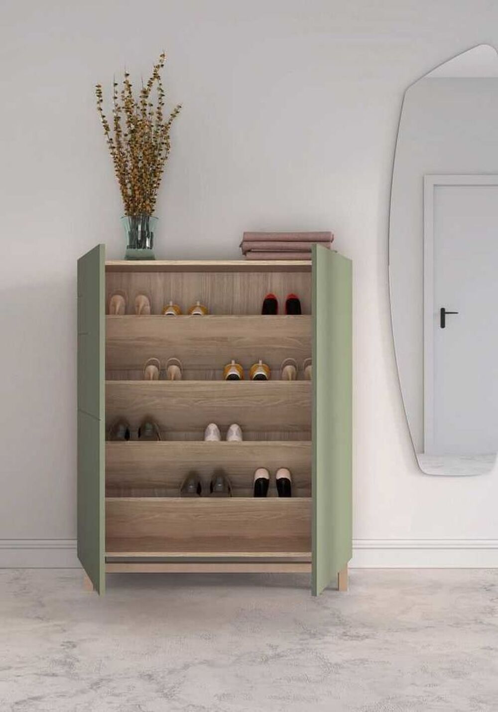 Meuble a chaussures model Volda Meubles