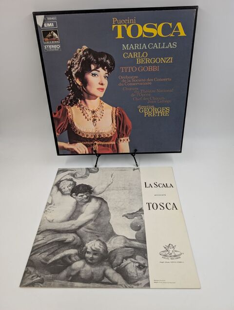 Coffret Vinyle 33 tours Puccini Tosca, Maria Callas, Carlo.. 11 Vulbens (74)