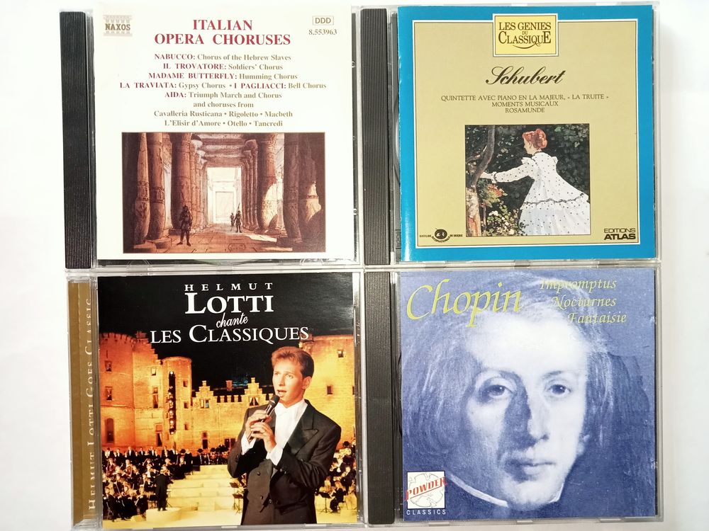 (A1) Lot de 48 CD - Musique Classique, Baroque CD et vinyles