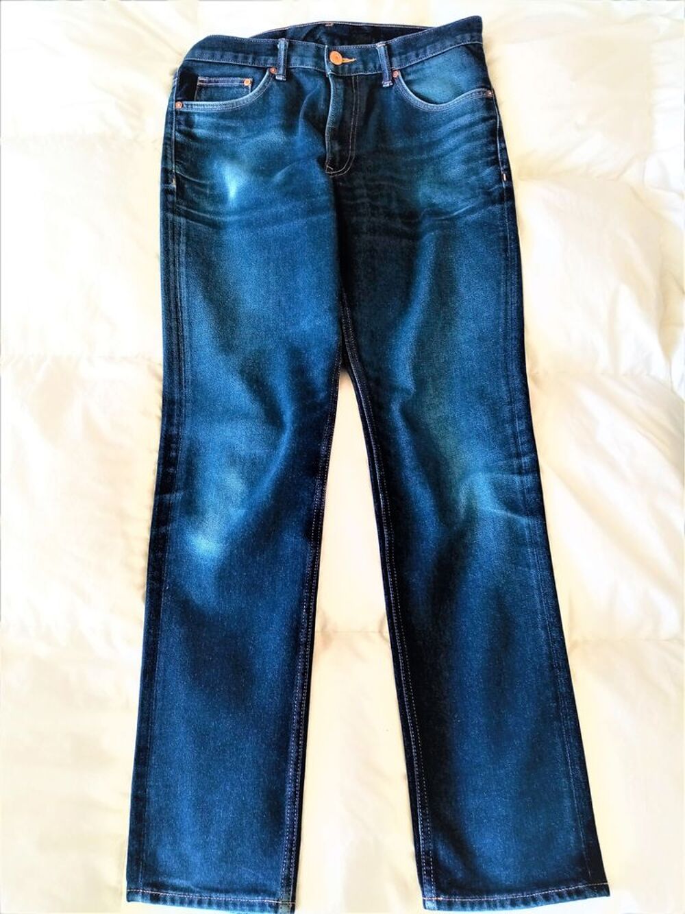 Pantalon jean homme slim fit, pas cher et &agrave; la mode, de marq Electroménager
