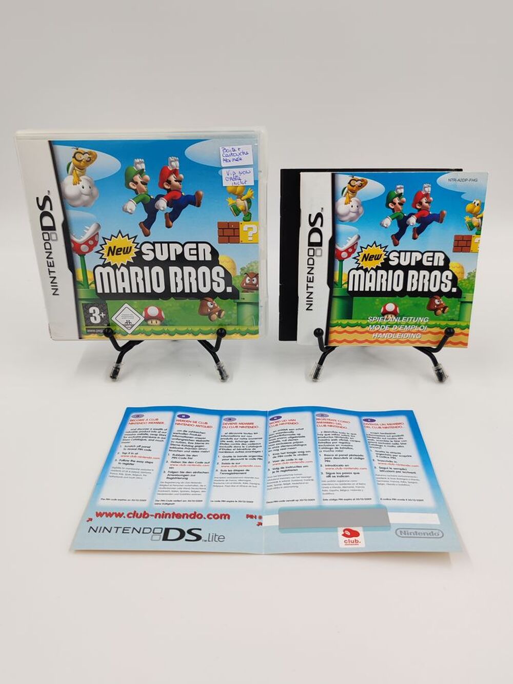 Jeu Nintendo DS New Super Mario Bros en boite, complet Consoles et jeux vidos
