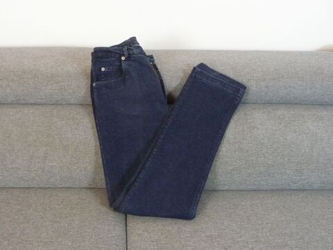 Pantalon/ Jean Droit Bleu Fonc� en Coton et Elasthanne 8 Paris 15 (75)