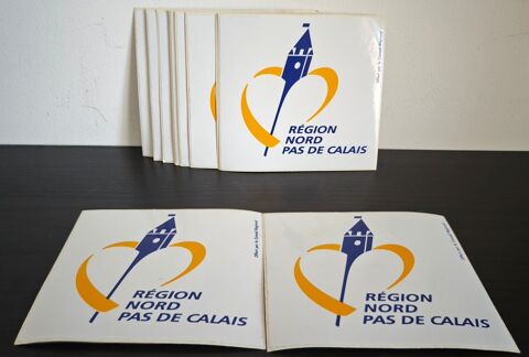 Autocollants REGION NORD PAS DE CALAIS (1� les 16) 1 Metz (57)