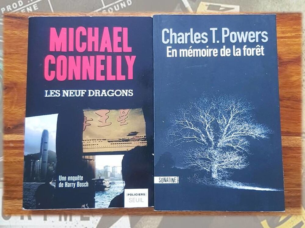 Thriller, Suspens, policier, polar - Lot 6 romans broch&eacute;s Livres et BD