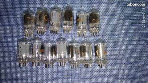 Lampe 12AU7A vintage made in USA 7 Paris 13 (75)