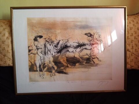 2 superbes lithographies artistes  reconnus 120 Vienne (38)