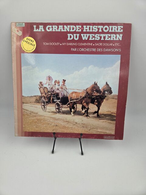 Vinyle 33 tours La Grande Histoire du Western 5 Vulbens (74)