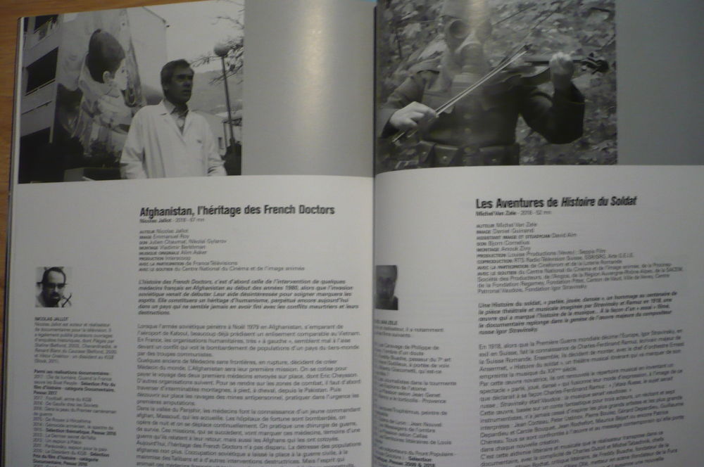 CATALOGUE 29&egrave;me FESTIVAL INTERNATIONALE DU FILM D'HISTOIRE Livres et BD