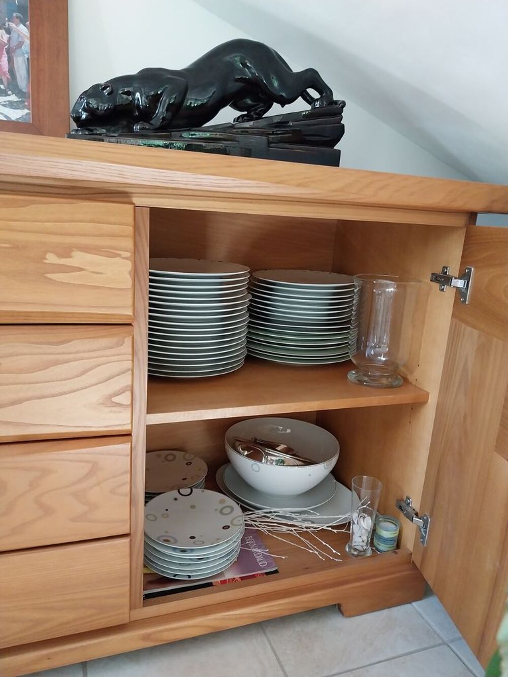 S&eacute;jour salle &agrave; manger en bois massif Meubles