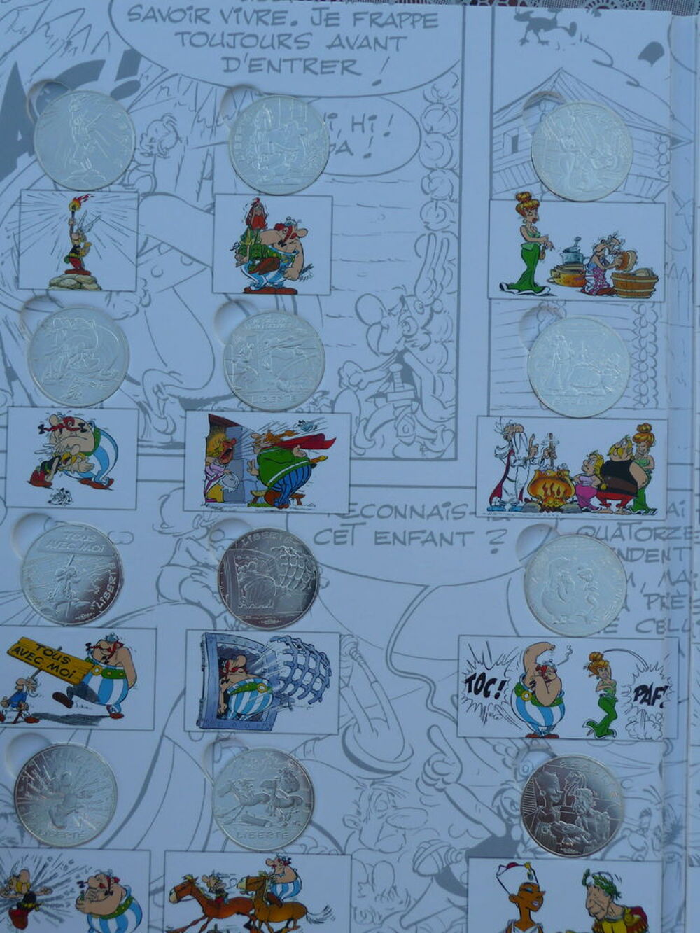  10 euros d'asterix de la monnaie de Paris 