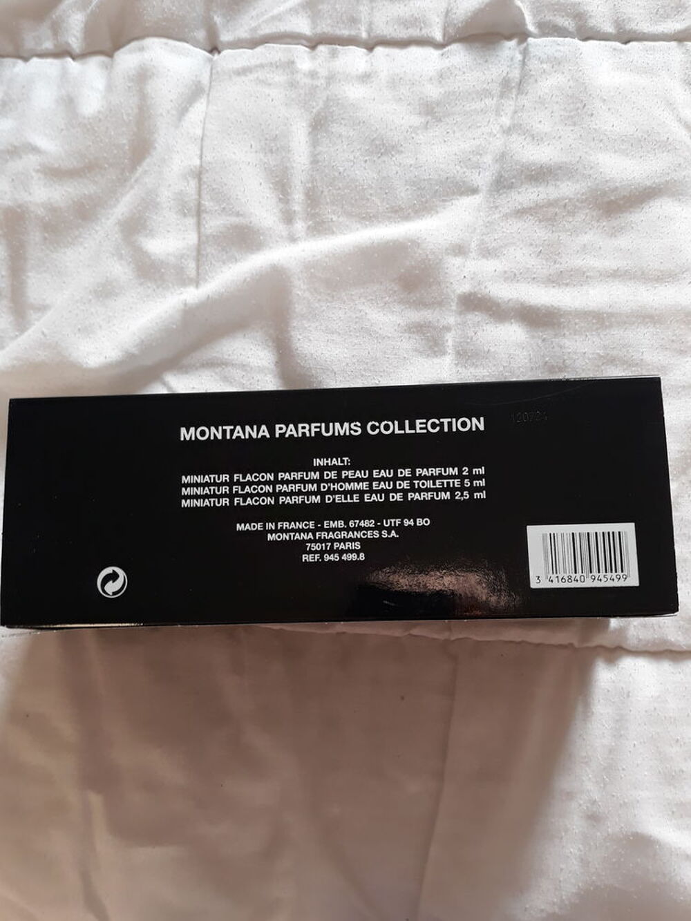 Coffret Collection Montana de 3 flacons parfums miniatures 