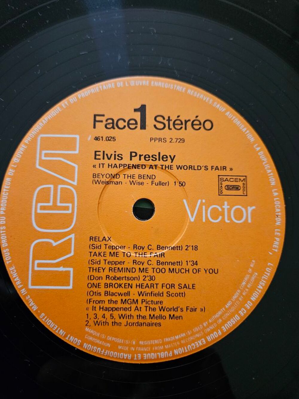 Elvis Presley - It Happened At The World's Fair Soundtrack 1 CD et vinyles