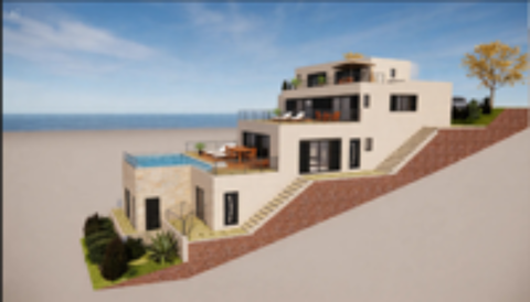   Villa contemporaine à Sisco avec piscine et terrasse 