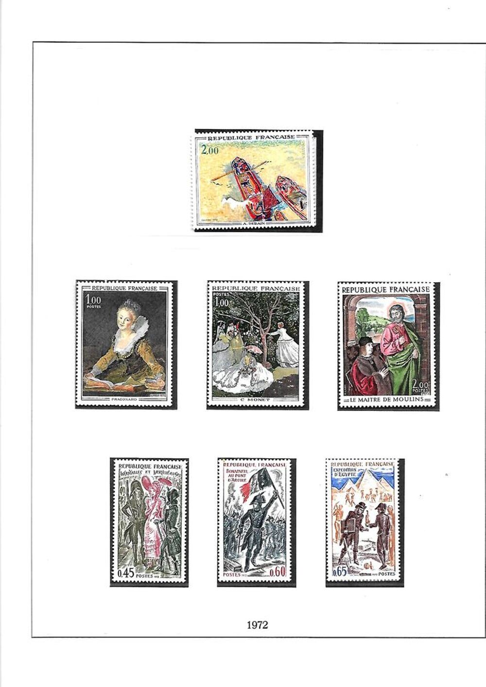 Collection de Timbres de FRANCE - 1960 &agrave; 2004 