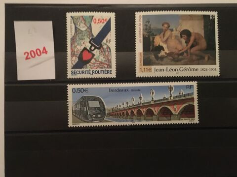 Timbres de collection de France  **  Neufs   2004 1 Lyon 7 (69)