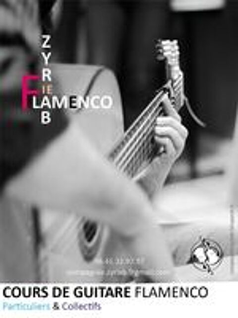   Cours de Guitare flamenco Particuliers & Collectifs à Lyon 