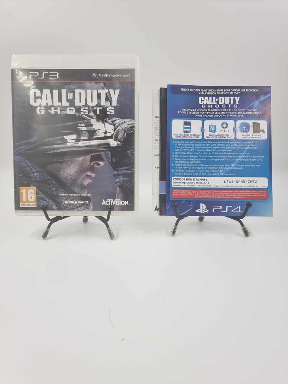 Jeu PS3 Playstation 3 Call of Duty Ghosts en boite, complet Consoles et jeux vidéos