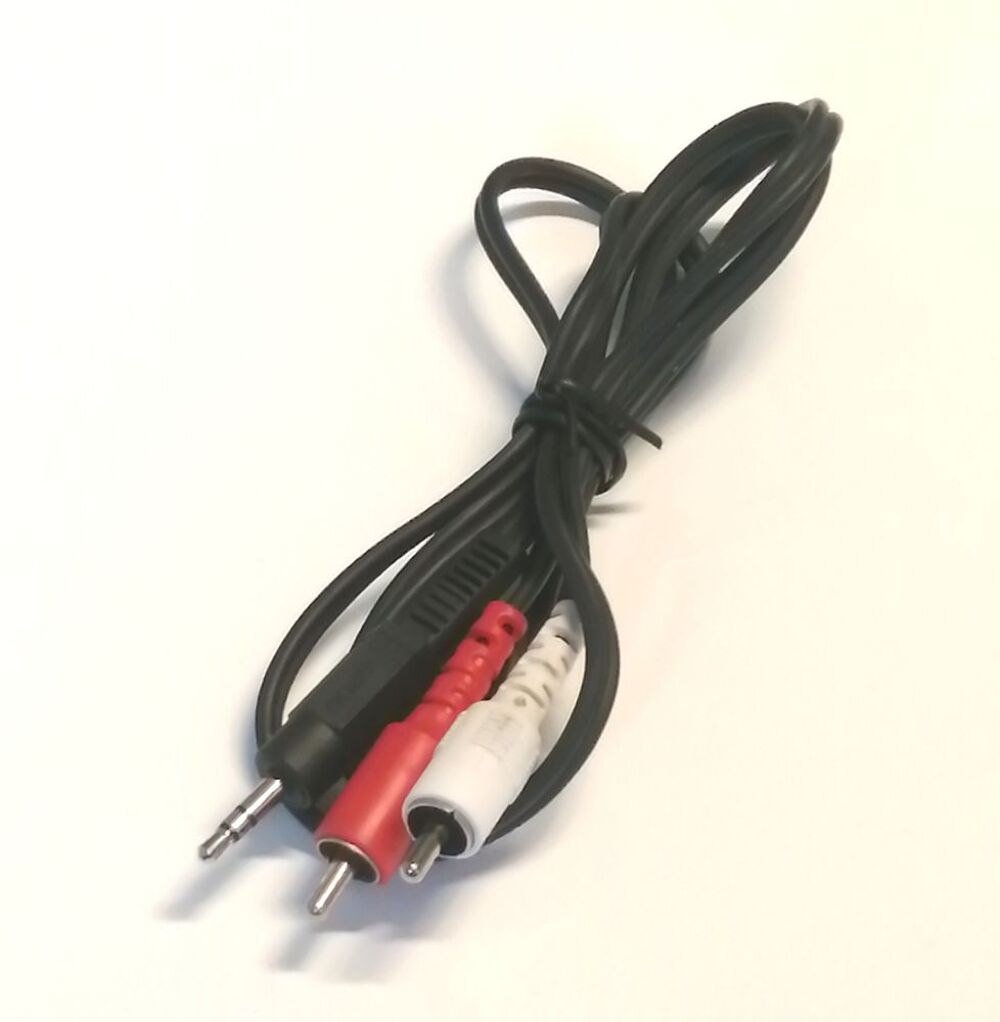 Prise Jack/RCA ESSENTIELB J/RCA - 1 m&egrave;tre neuve Photos/Video/TV