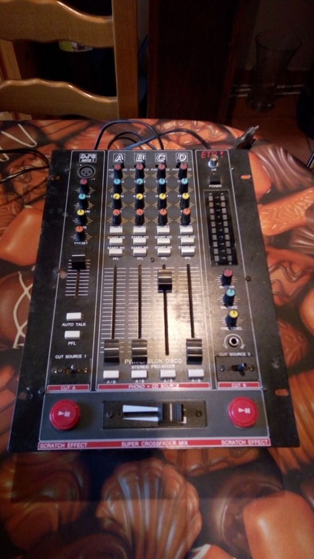 Table de mixage ETP. Audio et hifi
