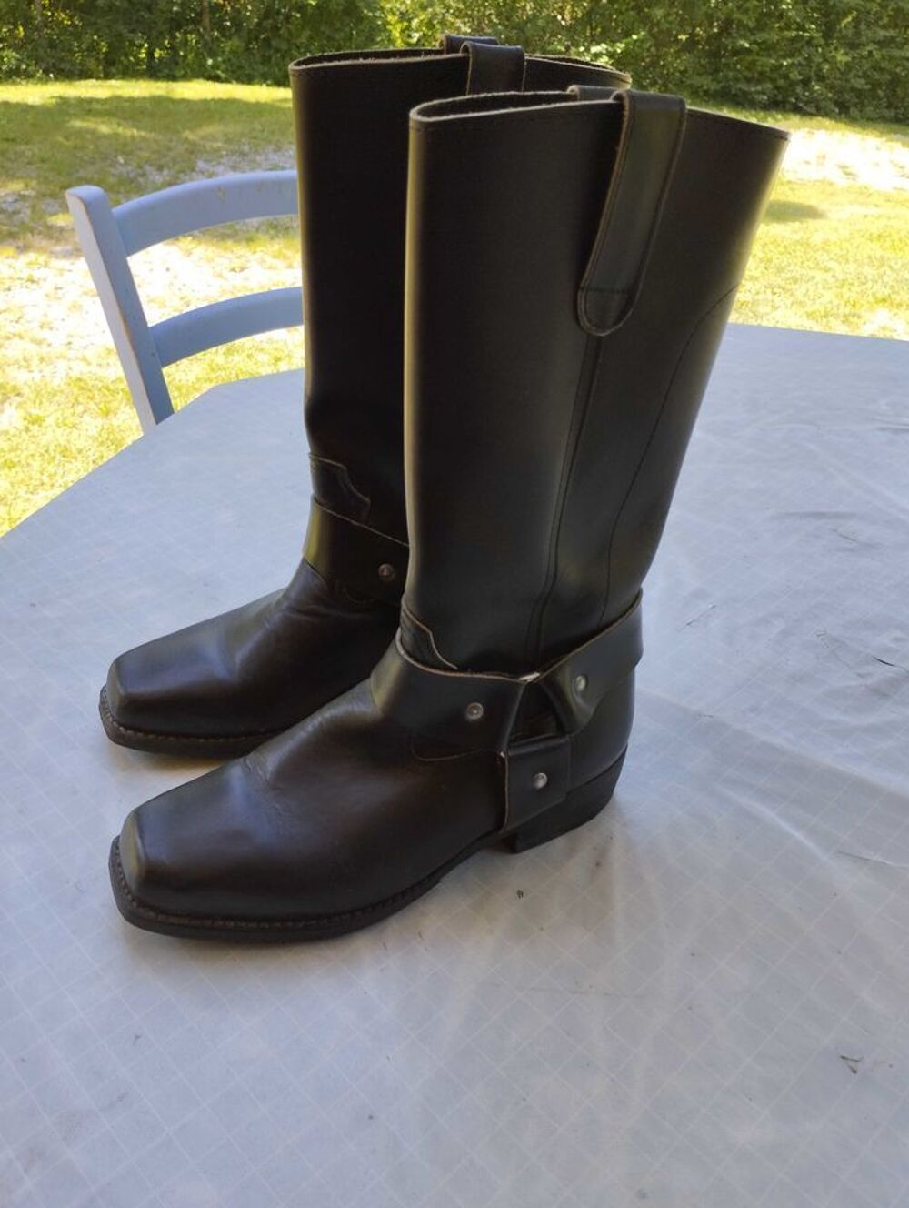 bottes tout cuir camargues Chaussures