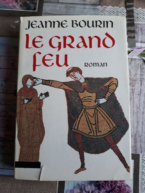Le grand feu - Jeanne BOURIN 10 Livry-Gargan (93)