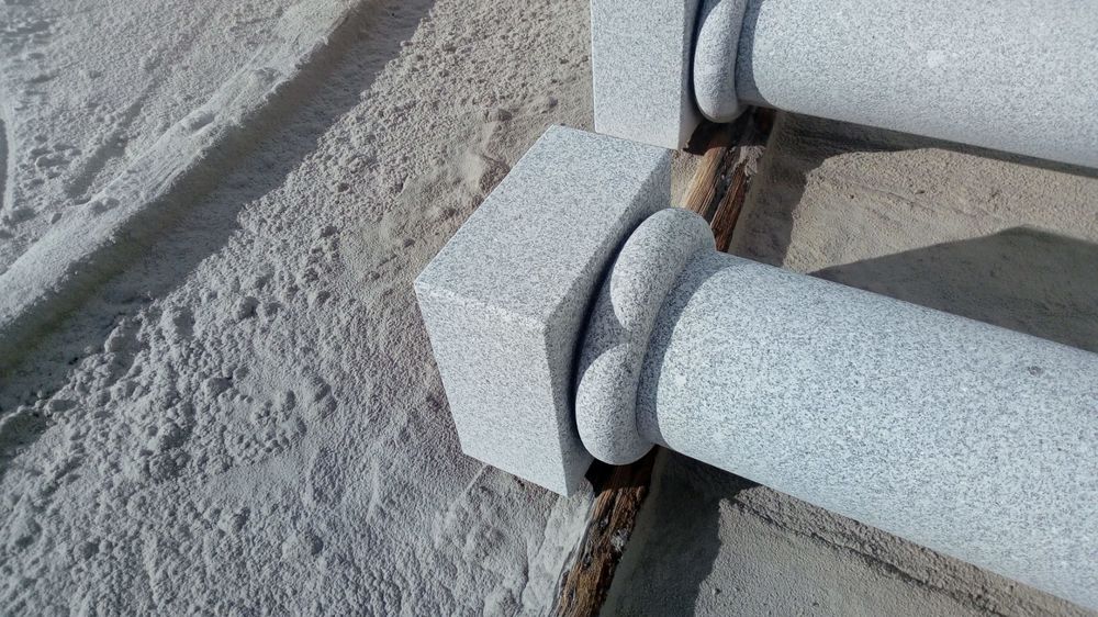 colonnes de pierres naturelle granit Bricolage