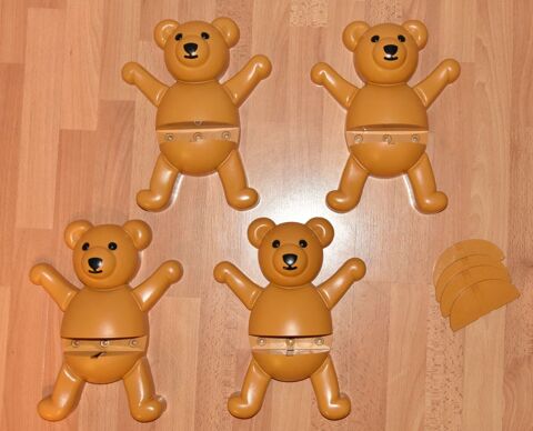 Lot de 4 supports querres OURSONS pour tagres (Plusieurs 35 Gujan-Mestras (33)