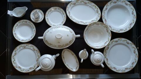 Service De Table En Porcelaine De Couleuvre 135 Arques (62)