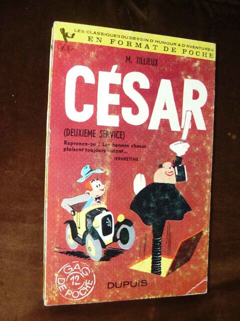 TILLIEUX (Gil Jourdan) CESAR Deuxi�me Service Gdp 8 Paris 15 (75)